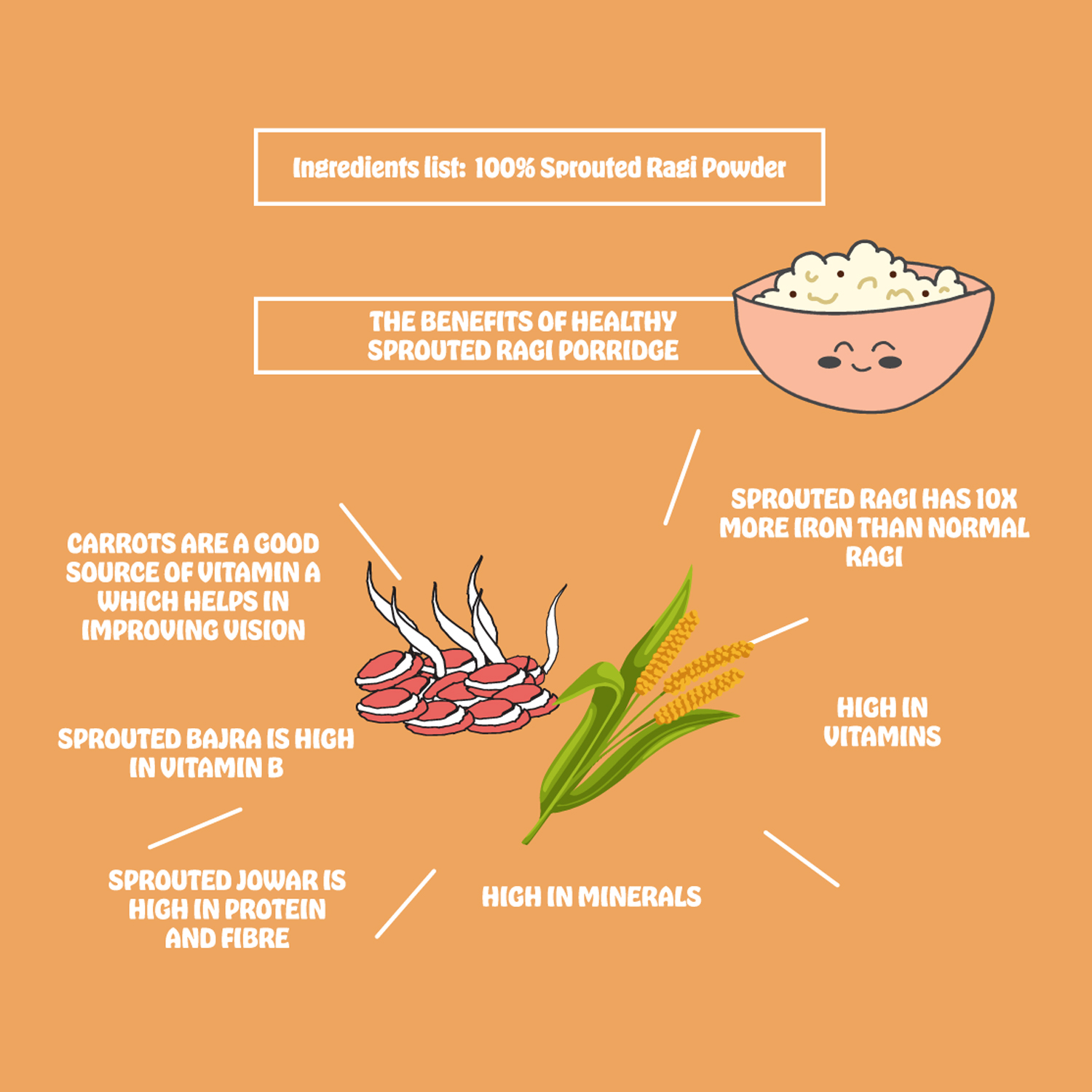 Healthy Sprouted Ragi
